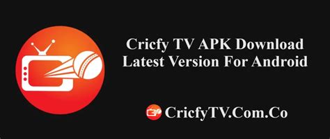 CricFy TV Apk v4.3 (Latest Version) Download [4K] 2024.